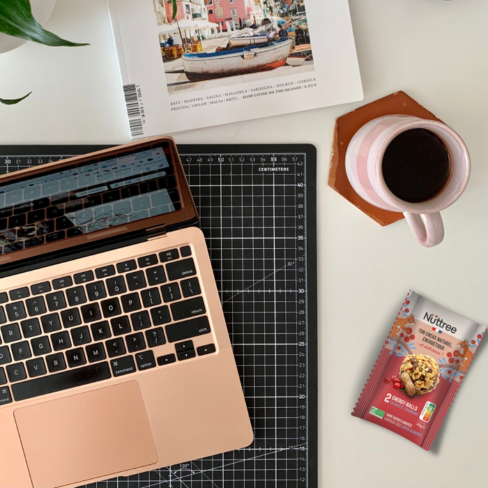 Un goûter énergétique au bureau
