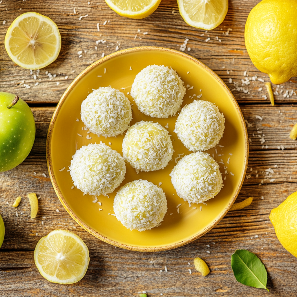 Energy-balls I Citron, Pomme & Coco 🍋🍏🥥