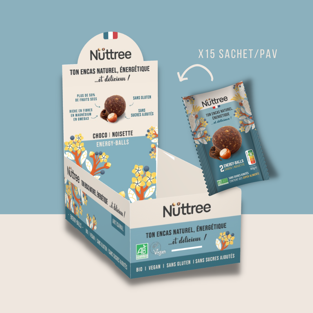 SACHET DE 2 ENERGY-BALLS CHOCO-NOISETTE