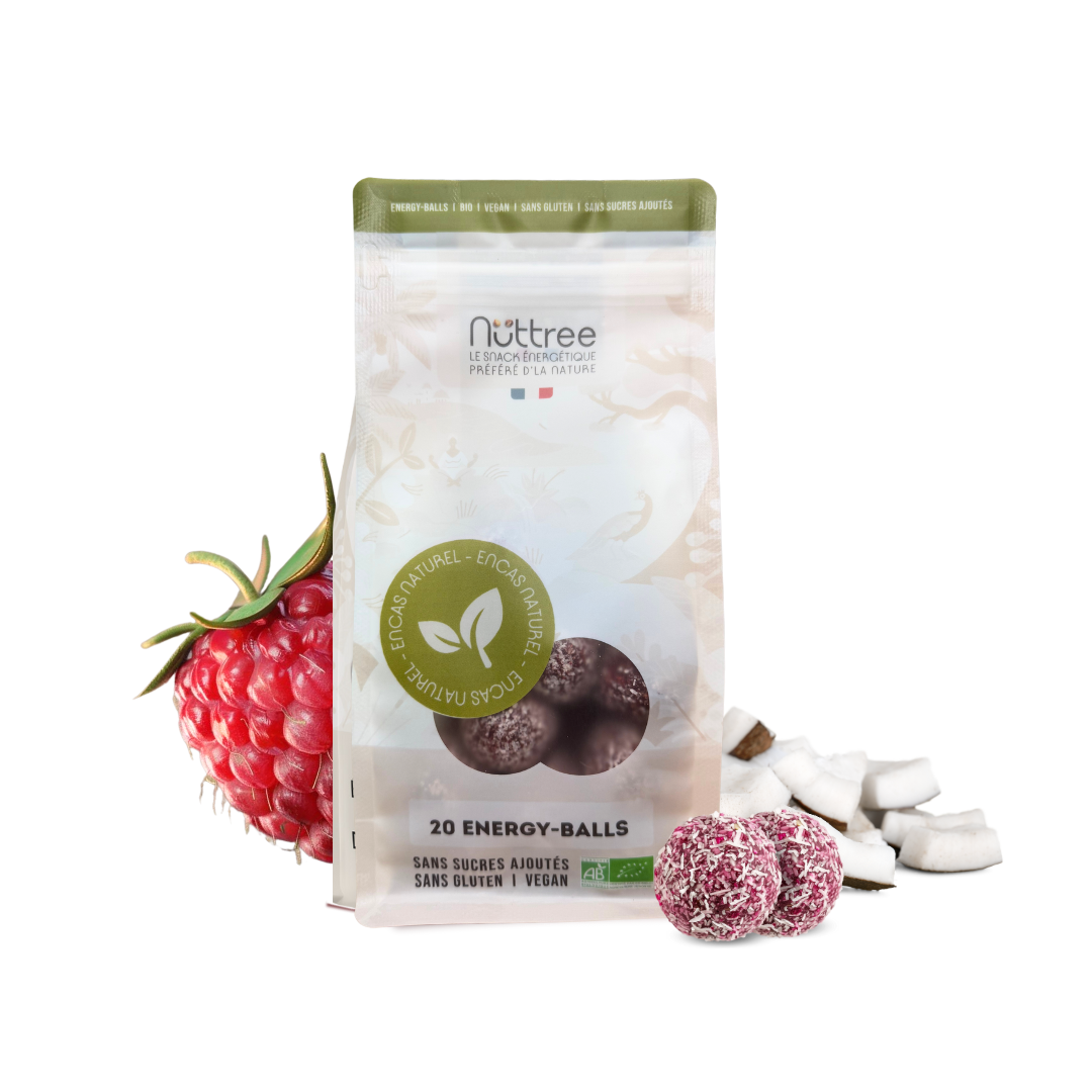 ENERGY-BALLS BIO - SERIE LIMITÉE | FRAMBOISE & COCO