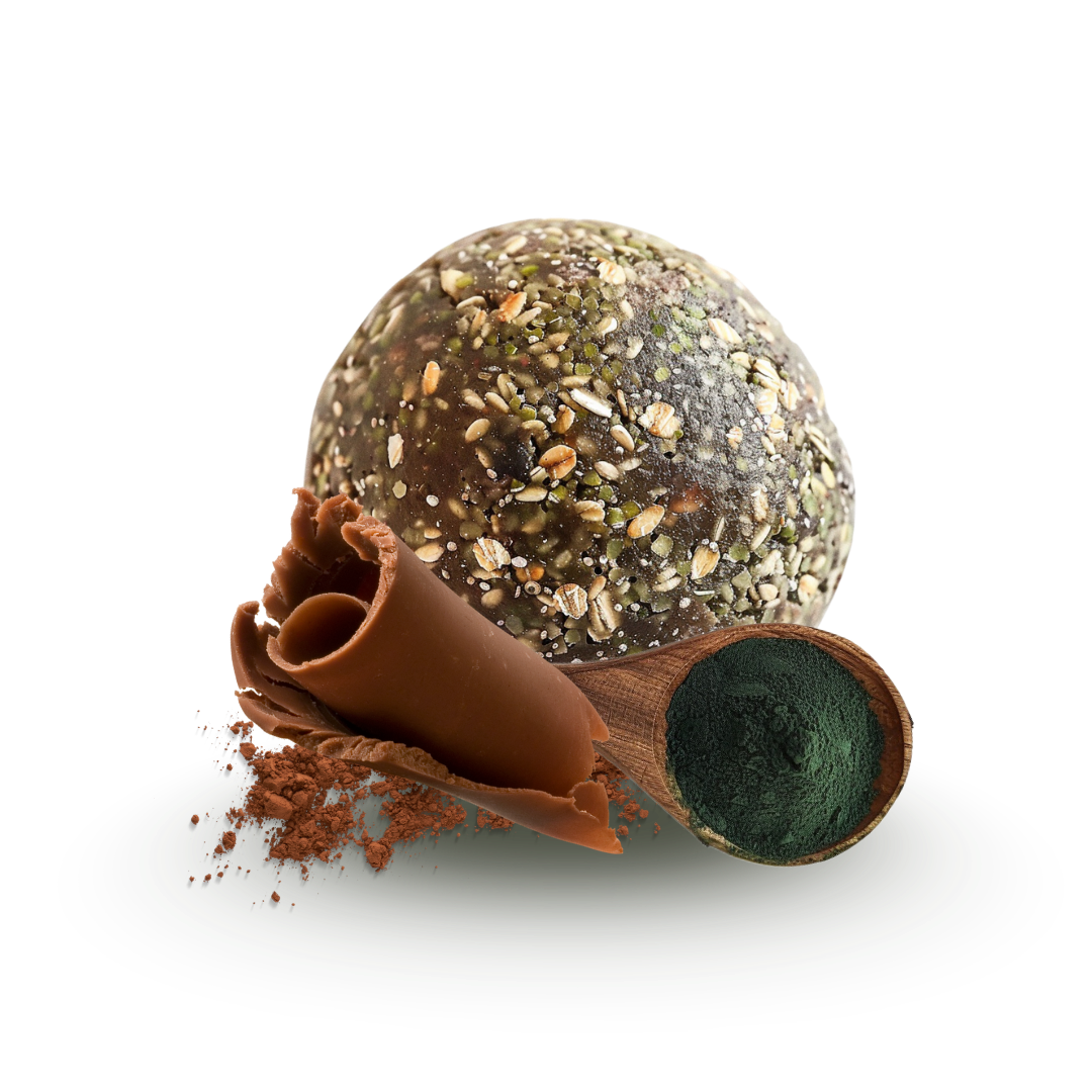 ENERGY-BALLS BIO - SERIE LIMITÉE | CACAO & SPIRULINE