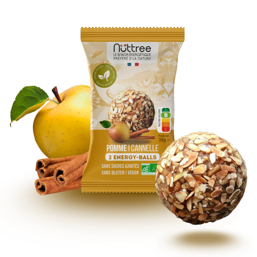 ENERGY-BALLS BIO - DÉLICE | POMME & CANNELLE
