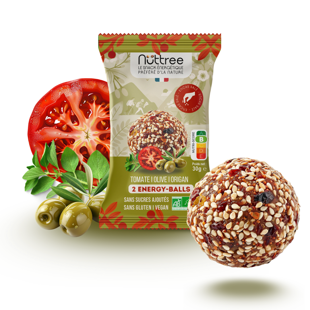 ENERGY-BALLS BIO - SALÉ | TOMATE, OLIVE & ORIGAN