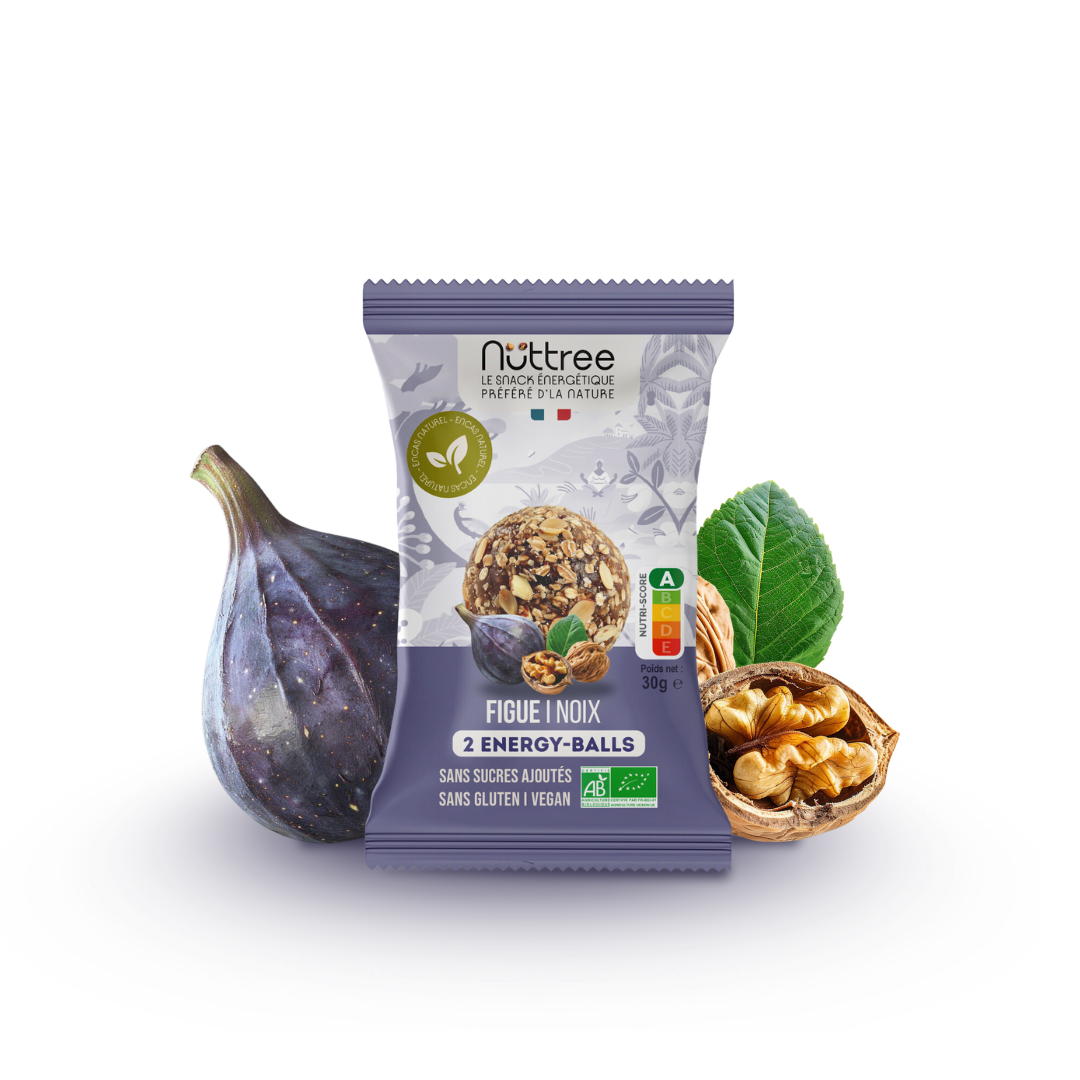 ENERGY-BALLS ORGANIC - DÉLICE | FIG &amp; WALNUT