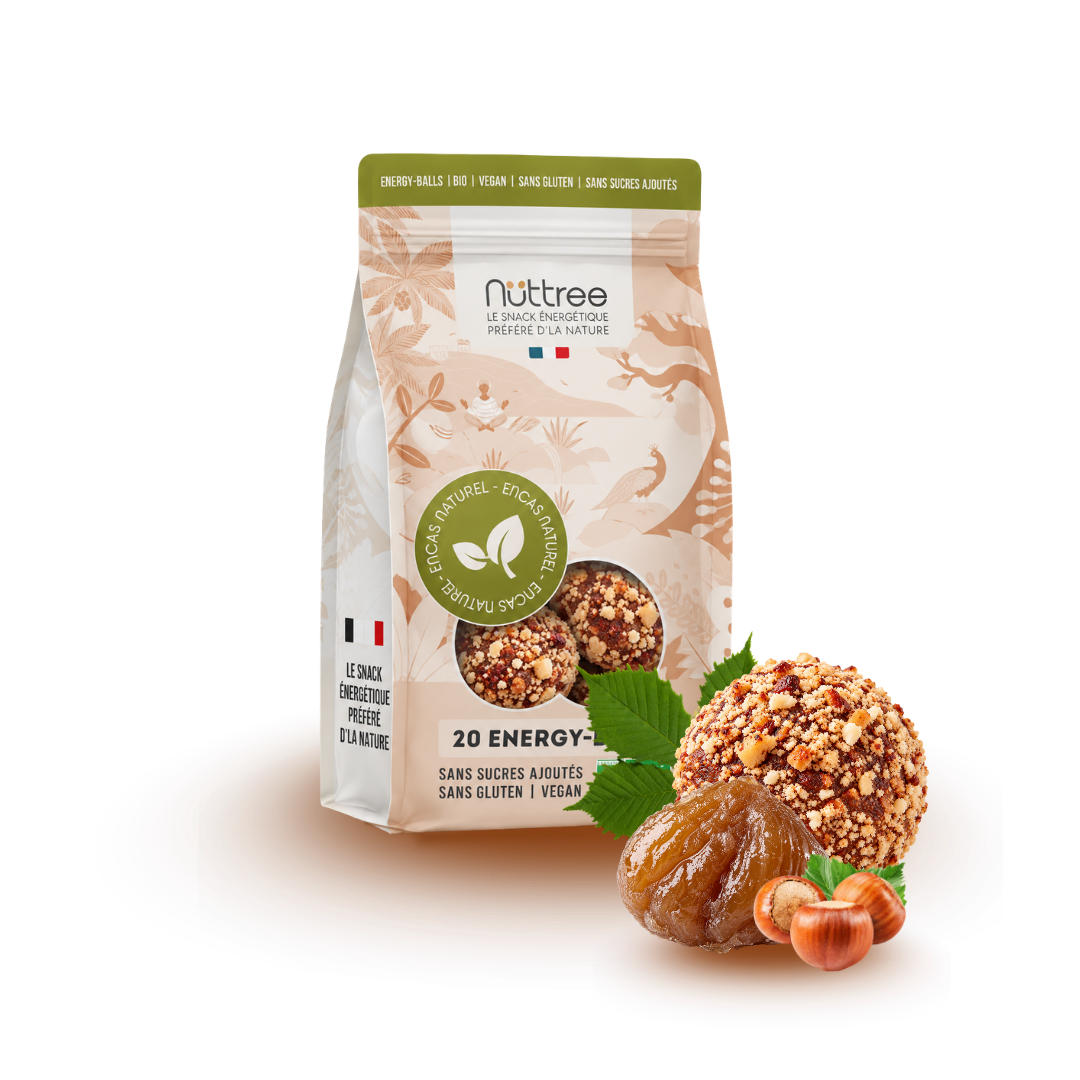 ENERGY-BALLS BIO - SERIE LIMITÉE AUTOMNE 🍁 | MARRON GLACÉ