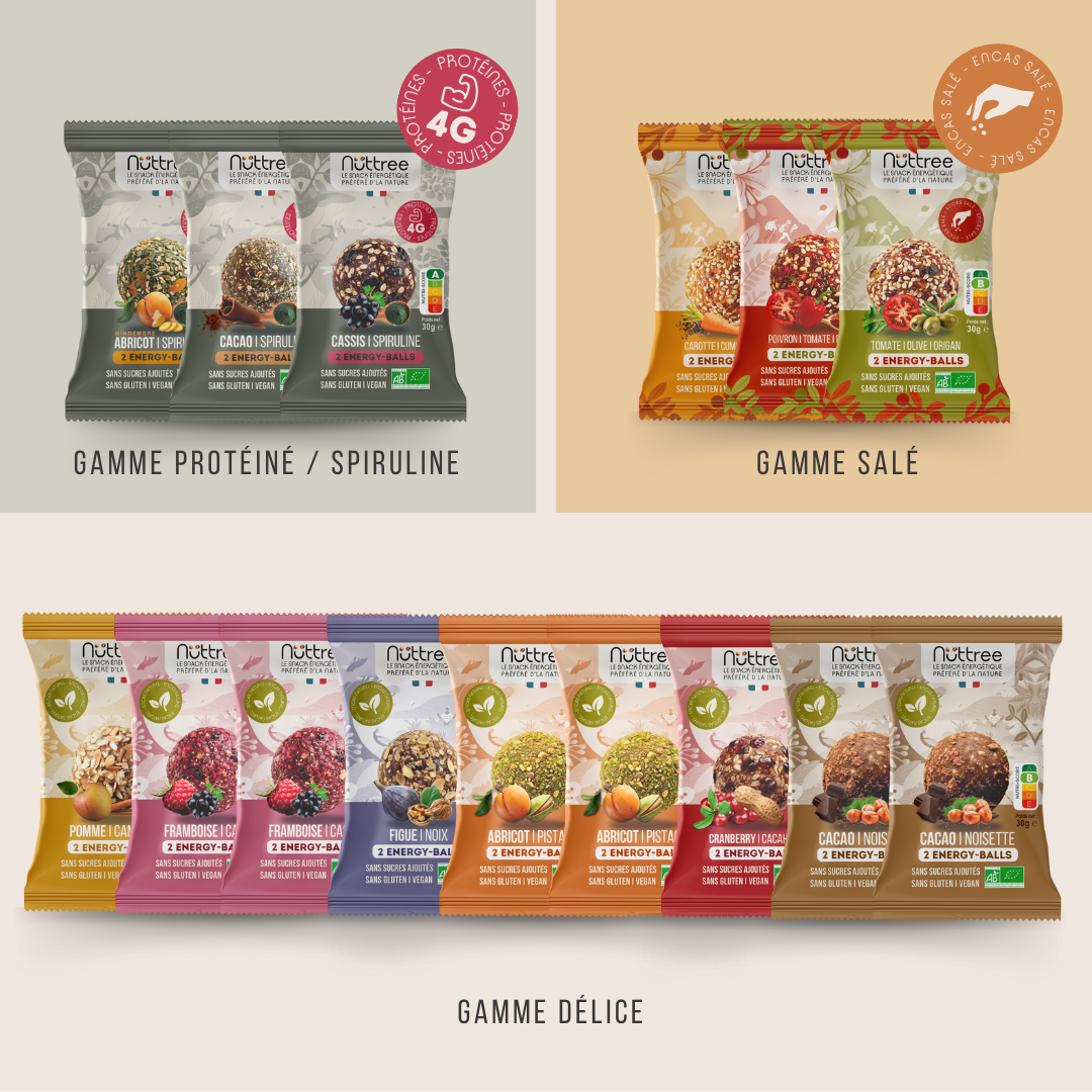 PACK ENERGY-BALLS BIO - DÉCOUVERTE MIX DE 15 SACHETS