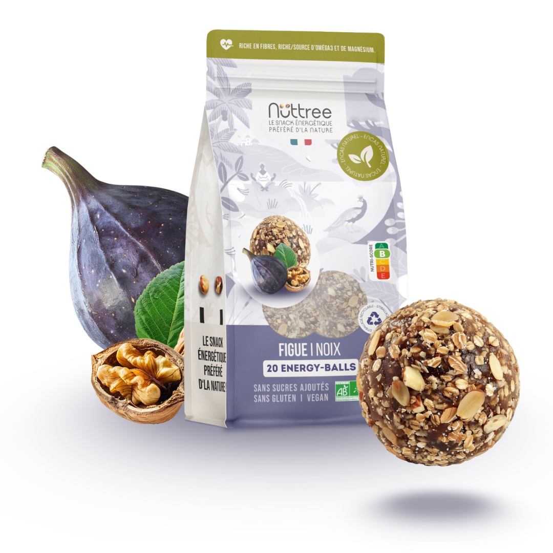 ENERGY-BALLS BIO - DÉLICE | FIGUE & NOIX
